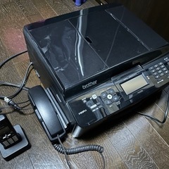 【ジャンク品】固定電話 子機付き FAX コピー機