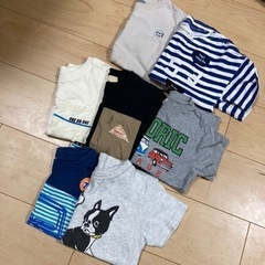 【お譲り先決定】男児120 Tシャツ7枚