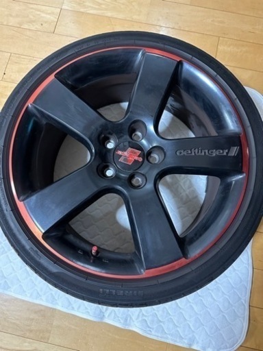 18インチ　oettinger タイヤ付きホイール