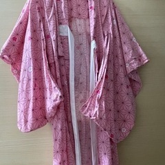 麻の葉　桜　浴衣　禰󠄀豆子　風　子ども　着物