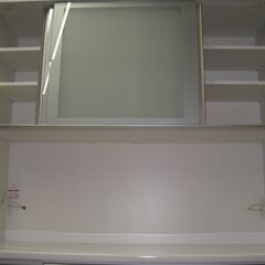 R246 高級 松田家具、キッチンボード、食器棚、幅140cm、美品