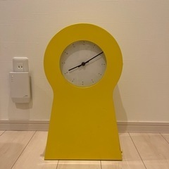 IKEA 黄色い時計