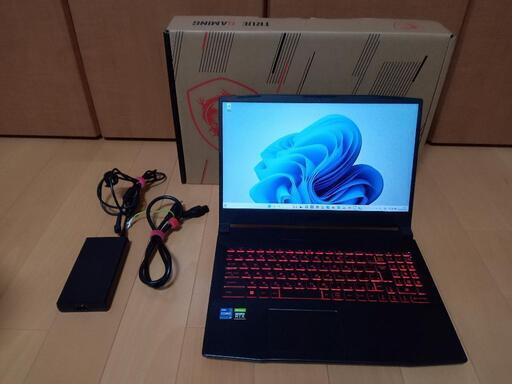 ※商談中【手渡のみ】MSI社製ゲーミングノートPC