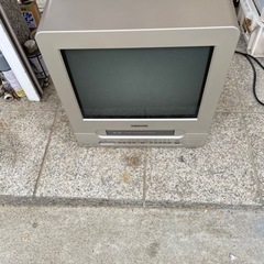 ブラウン管テレビ