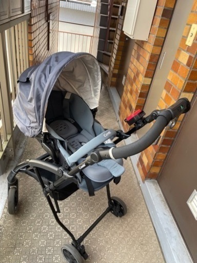 コンビ combi ベビーカー AttO type- L ブルイッシュグレー コンビ