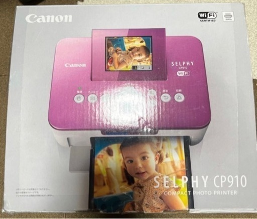 Canon SELPHY フォトプリンター セルフィー コンパクト キヤノン CP910 wifi対応モデル