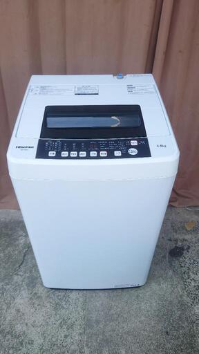Hisense ハイセンス 5.5kg 全自動洗濯機 HW-T55C 2019年製 ステンレス槽 風乾燥 槽洗浄