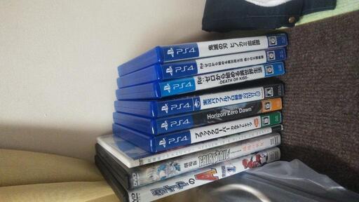 PS4ソフトとアニメのDVD他