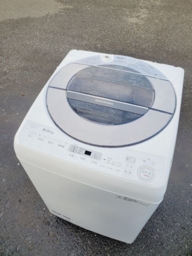 ET1232番⭐️ SHARP電気洗濯機⭐️ 8.0kg⭐️