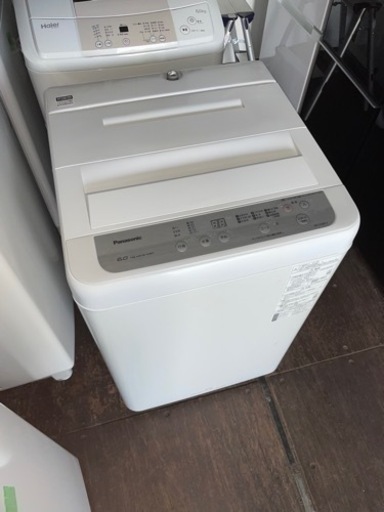 No.1646 Panasonic 6kg洗濯機　2019年製　近隣配送無料