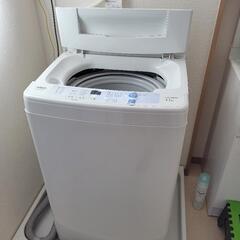 アクア　洗濯機　4.5キロ