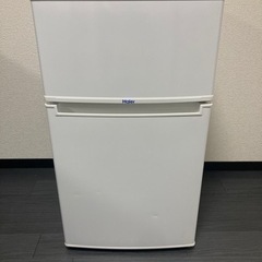 《Haier》冷凍冷蔵庫 （85L 右開き） 2ドア ホワイト