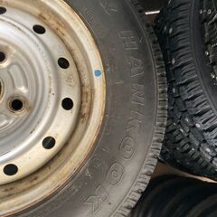 スパイクタイヤ 12インチ ハンコック 軽自動車等 2