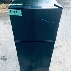 ✨2019年製✨ 1171番 maxzen✨冷凍冷蔵庫✨JR118ML01GM‼️