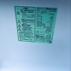 ✨2020年製✨1174番 Hisense✨冷凍冷蔵庫✨HR-D15E‼️