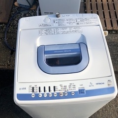 HITACHI 7kg洗濯機 アクア 355L 冷蔵庫3ドア