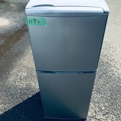 ✨2016年製✨1192番 アクア✨冷凍冷蔵庫✨AQR-14E(S)-1‼️