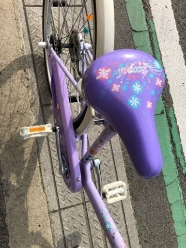 東京都発 ブリヂストン エコパル 24型 EPL40 ラベンダー こども用自転車 BRIDGESTONE(ブリヂストン) エコパル ラベンダー
