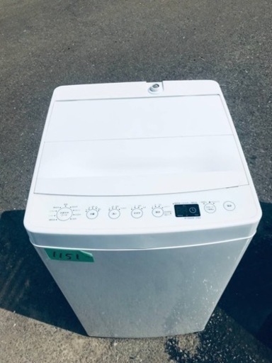 ✨2018年製✨1151番 TAG label✨電気洗濯機✨AT-WM45B‼️