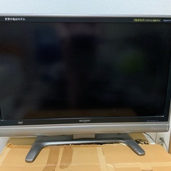 ジャンク品　アクオス液晶テレビ  大型　0円