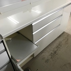 K2303-1223 食器棚 キッチンボード ホワイト