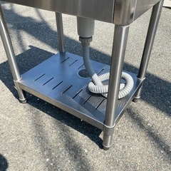 ☆中古品 1槽シンク 600x450x800 厨房 厨房機器☆