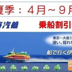 【ネット決済・配送可】【最新】 東海汽船 株主優待 株主乗船割引...