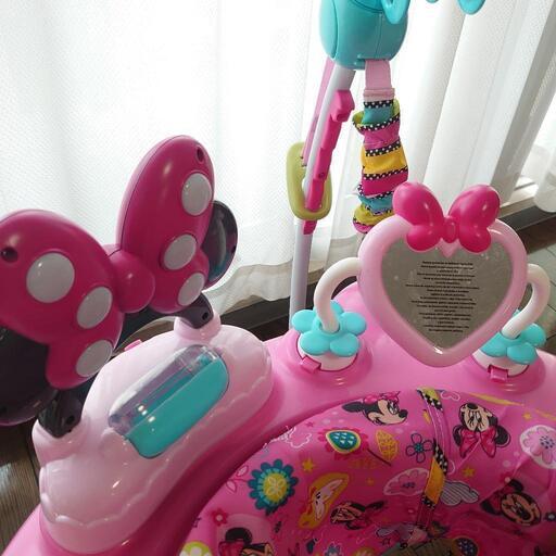 ミニーマウス ジャンパルー 赤ちゃんおもちゃ ディズニーベビー | skvp