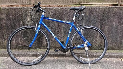 GIOS ( ジオス ) クロスバイク MISTRAL ( ミストラル ) ジオス ブルー 520 ( 適正身長目安 180cm 前後 )\n\n\n