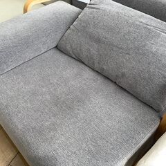 トレファク花小金井店】1人掛けソファー/SIEVE/布/クッション付/肩肘 