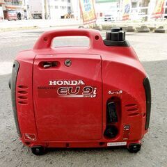 札幌市内近郊限定■HONDA EU9i  ホンダ 発電機 インバーター搭載 エコスロットル 定格出力900VA タンク容量2.1L ポータブル発電機