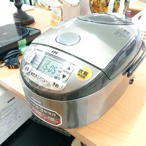 5/1【ジモティ特別価格】象印 炊飯器 NP-VF10KM2 2019年製 IH 5.5合炊き 家電