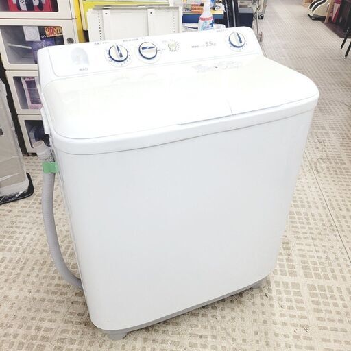 【2022最新作】 6/4ハイアール/Haier 洗濯機 JW-W55E 2017年製 5.5キロ 家電 洗濯機
