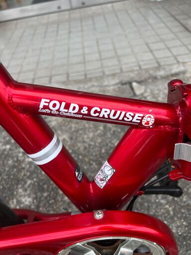 coleman❕ コールマン❕ 折り畳み自転車❕ FOLD＆CRUISE❕ 防犯登録