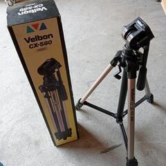 決まりました。カメラ用 三脚 Velbon cx-580 中古品