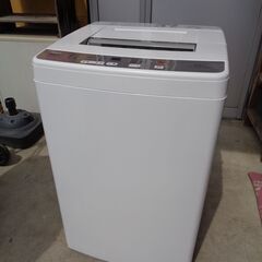 AQUA アクア 6.0kg全自動洗濯機 AQW-S6M 2022年製 中古美品