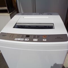 AQUA アクア 6.0kg全自動洗濯機 AQW-S6M 2022年製 中古美品