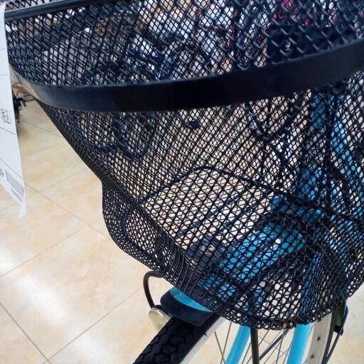 SOUTERNPORT 26インチ シングル 軽快車 ママチャリ 青/黒【219】