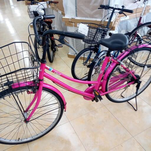 ★ジモティ割あり★  自転車 26インチ ピンク クリーニング済み OJ260