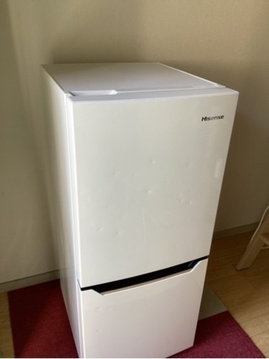 2ドア冷凍冷蔵庫　Hisense HR-D1301 2017製
