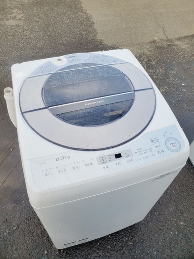 ♦️EJ1232番SHARP全自動電気洗濯機 【2017年製】