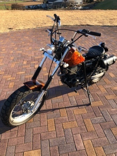 TW200 本文変更有り　実動　素人カスタム