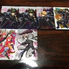 銀魂　カード6枚