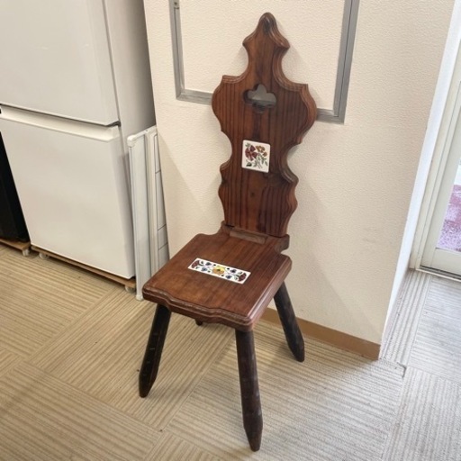 【希少品‼️】アンティーク♪ 折りたたみ式 シェファードチェア ヴィンテージ椅子 スペイン製？