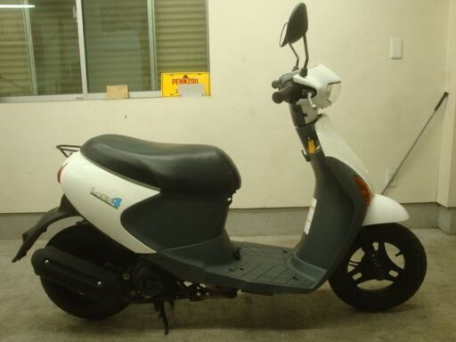 ★2008年式★スズキ レッツ4パレット(CA45A）★バッテリ新品★北大阪★検)ディオモンキージョグビーノアドレスクーピートゥデイジョルノ ☆原付☆2008年式 スズキ レッツ4(CA45A）☆バッテリ新品☆北大阪☆検