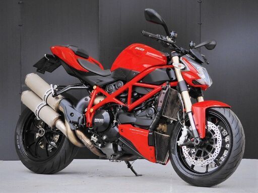 愛媛発★美車 DUCATI ストリートファイター 848 車検R6.1＆自賠責付 エンジン好調♪ 不具合少ない 走行距離57,500km 始動動画有 現状販売