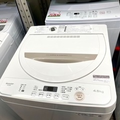 2021年製 SHARP 4.5K 洗濯機 ES-GE4E-C ...