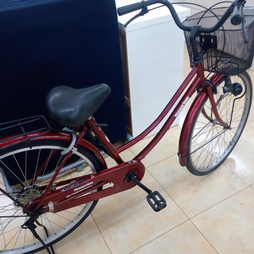 ★ジモティ割あり★  自転車 ２6インチ 赤 クリーニング済み OJ273