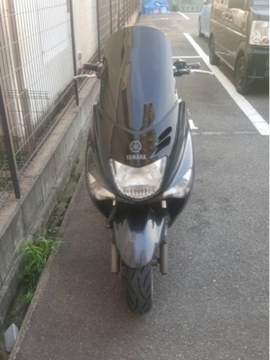 最終値下げ【マジェスティ125 FI車 ガンメタ】スリ傷は多いがカスタム 