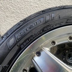 ダンロップ/エナセーブ 225 50R18 バリ山 18インチホイール